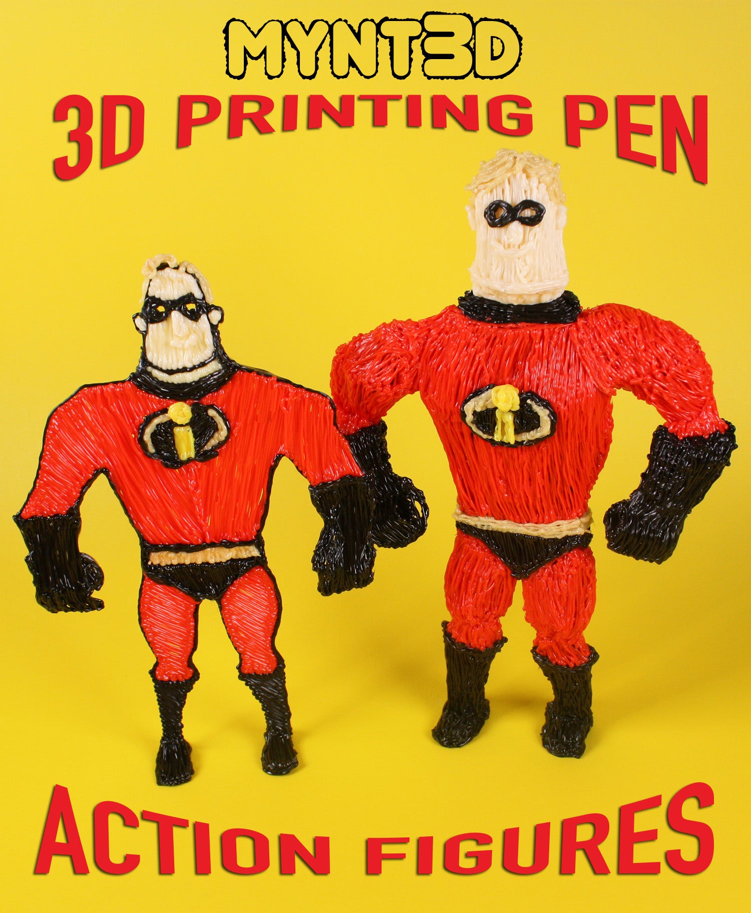 Action Figures 3D Pen Tutorial