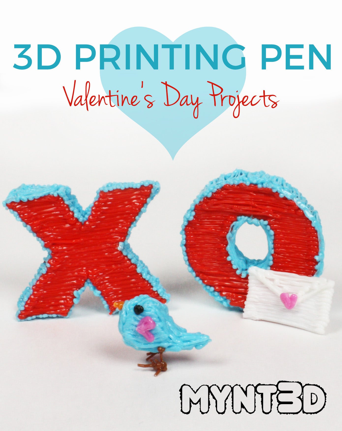 4 Valentine's Day Projects to Make with a 3D Pen
