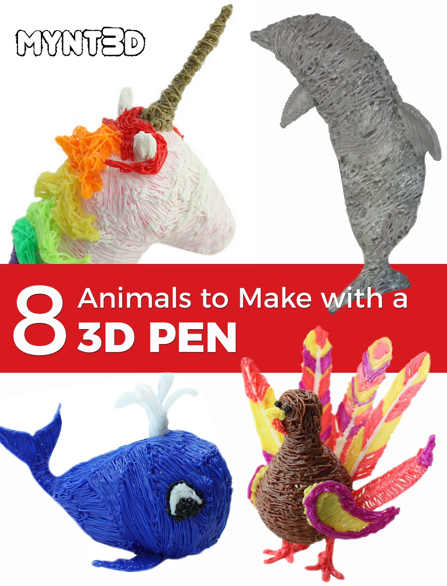 3D Pen Templates and Tutorials - MYNT3D