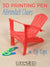3D Pen Adirondack Chairs and Flip Flops