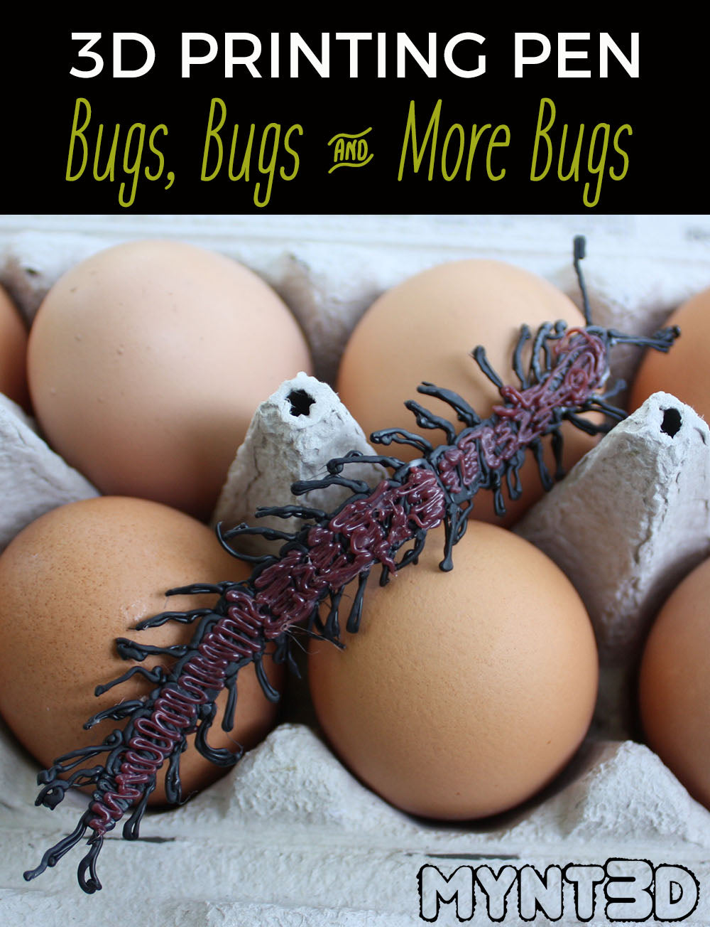 How to Make Bugs with a 3D Printing Pen
