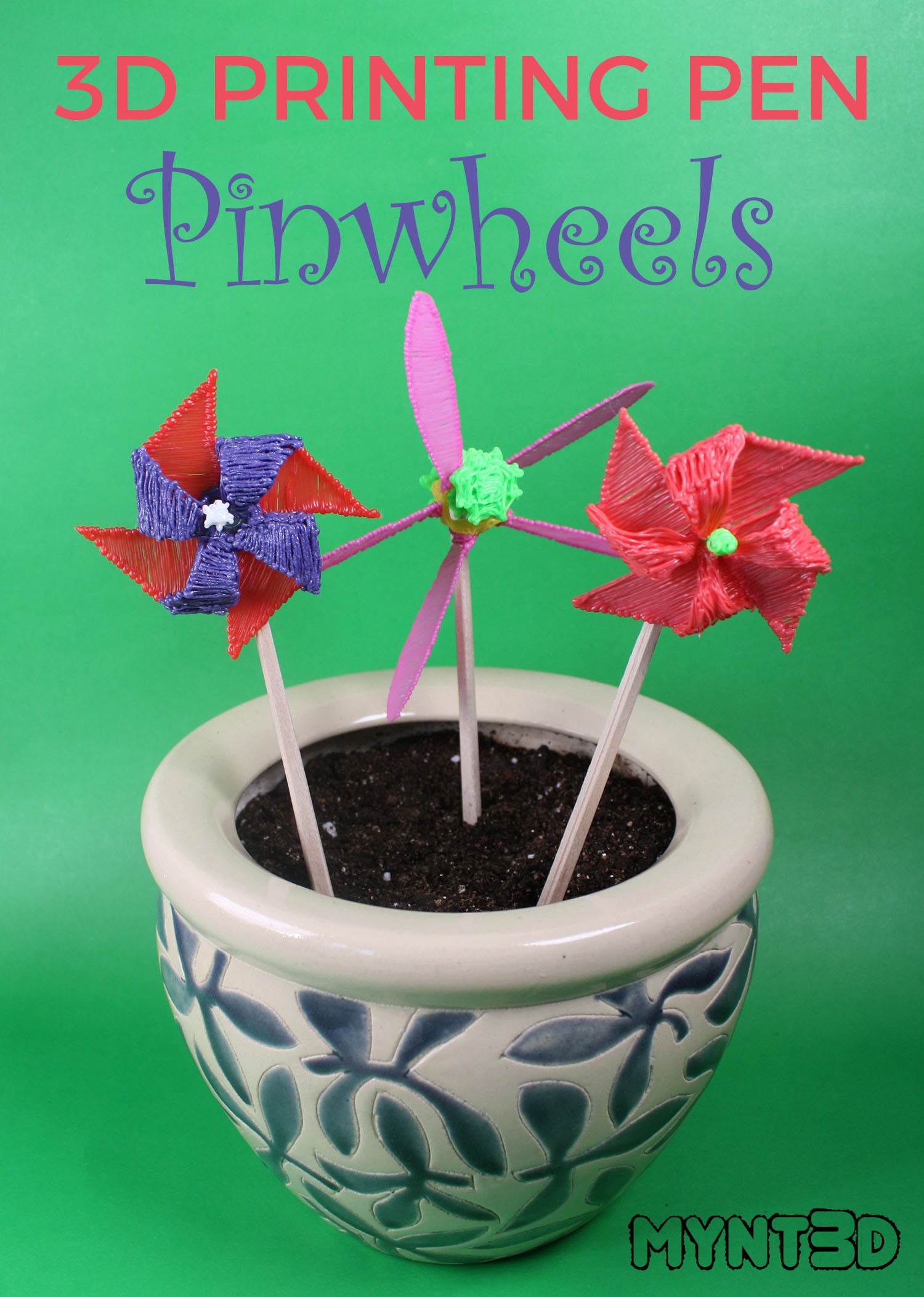 How to Make a Pinwheel with a 3D Pen
