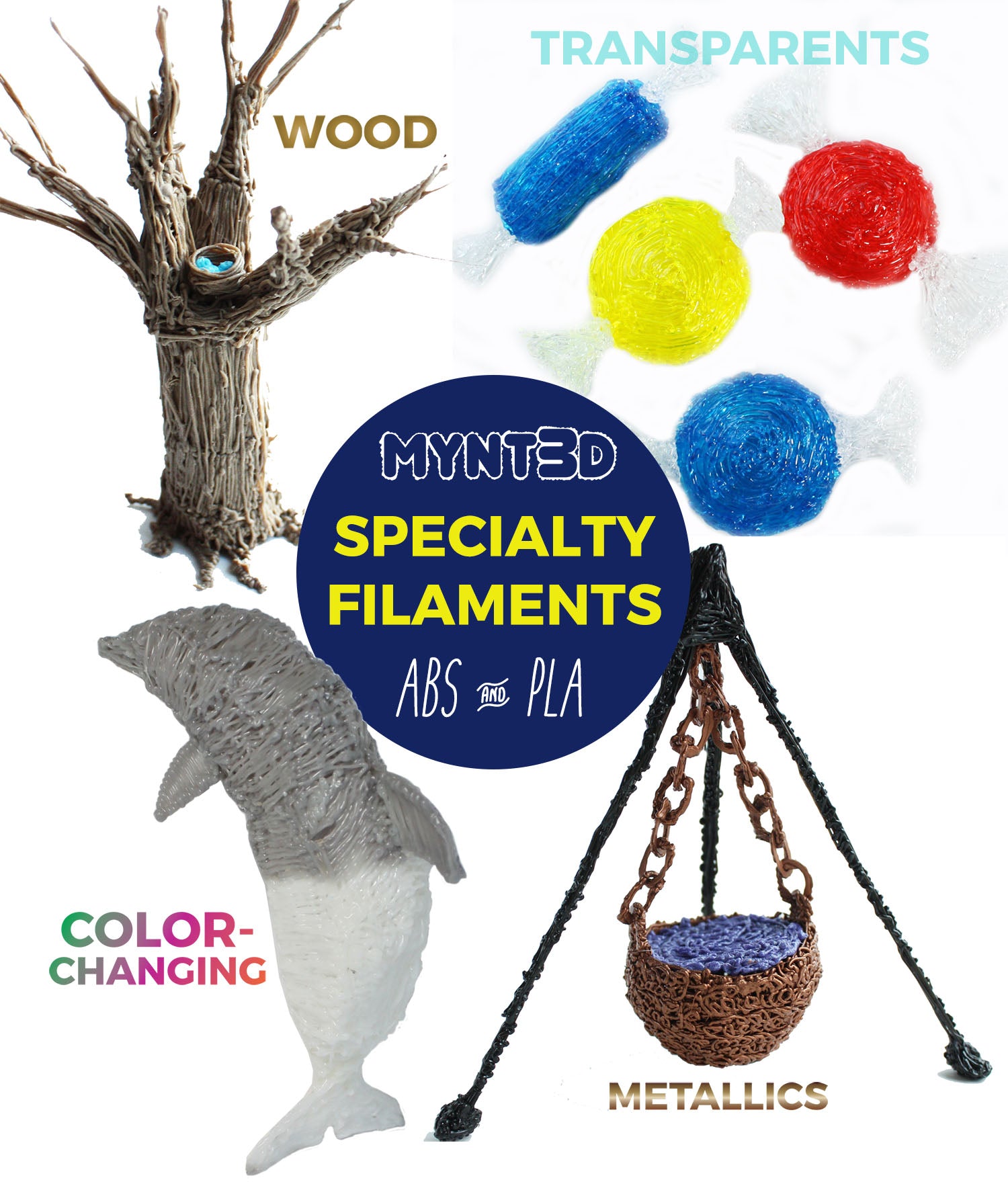3D Drawing Pen Specialty Filament Project Ideas