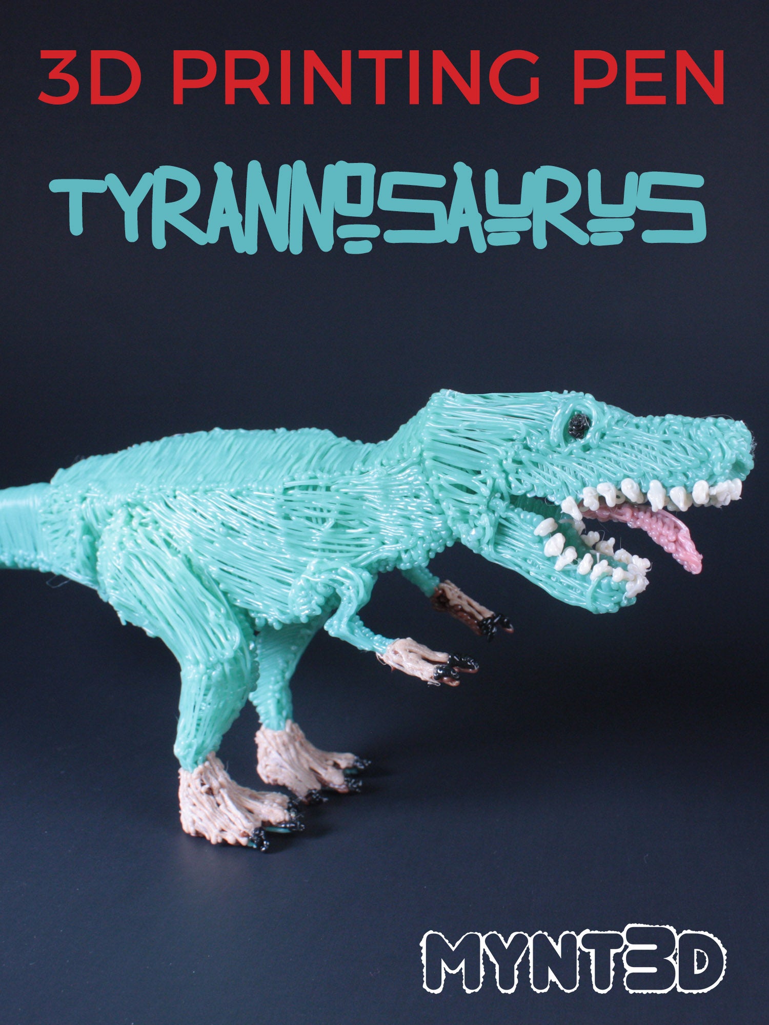 T-Rex Dinosaur 3D Pen Project