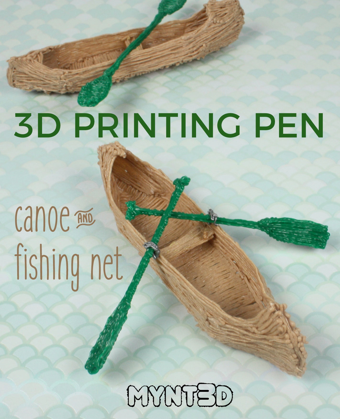 Fishing Canoe 3D Printing Pen Projects