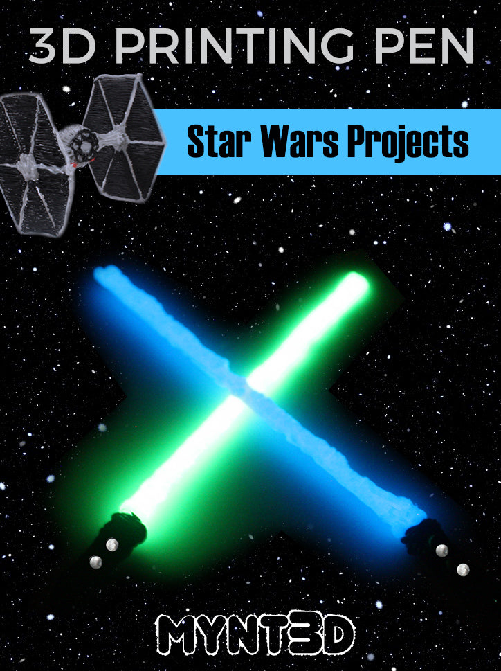 Star Wars 3D Printing Pen Projects MYNT3D star-wars-3d-printing-pen-projects-mynt3d