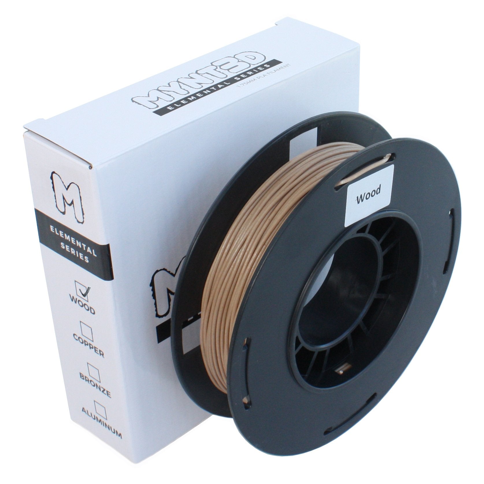 200g Wood PLA Filament Spool - MYNT3D