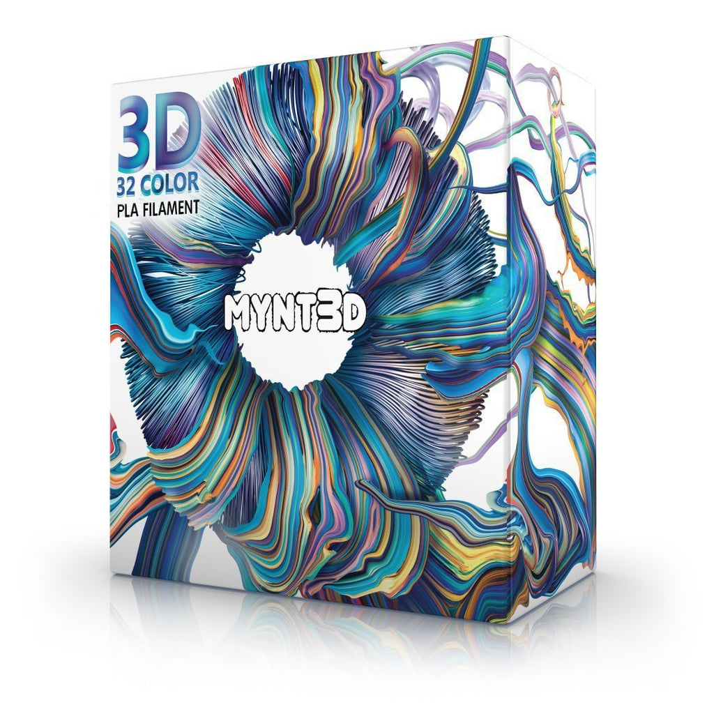 25 Colors 3D Pen PLA Filament Refill, Each Color 10feet, Total 250 Feet  DO3D 3D Pen / 3D Printer PLA Refills Sample Pack, Compatible with MYNT3D /