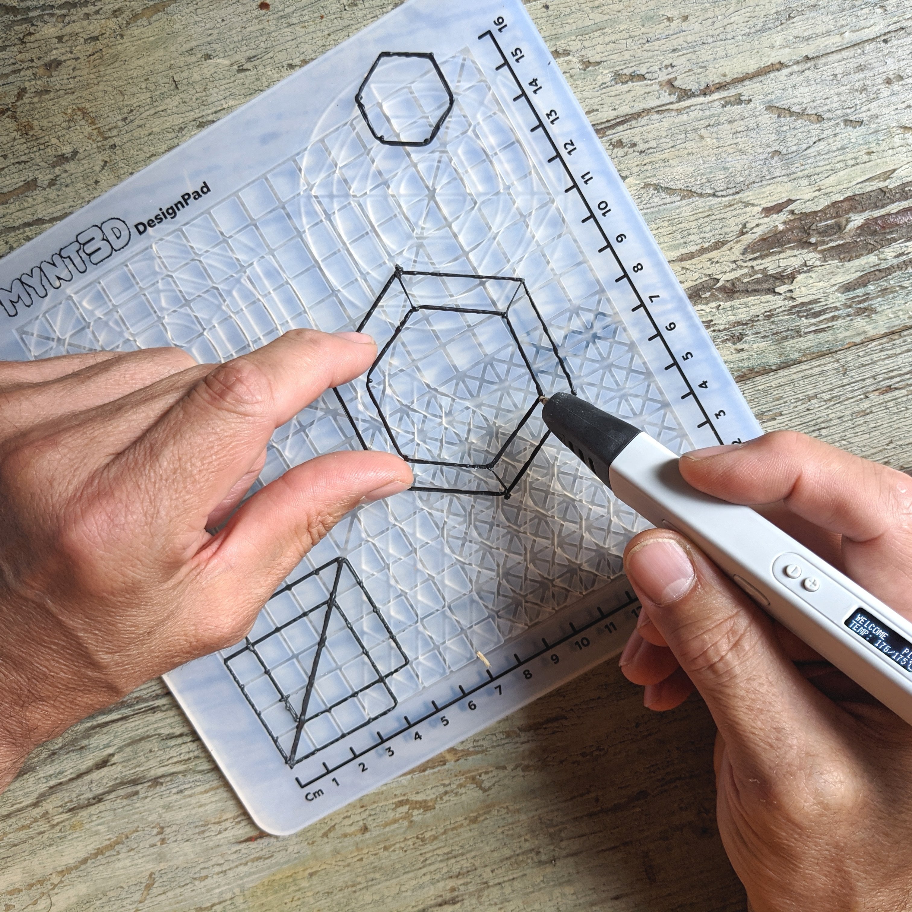 Mynt3d Pen Templates MYNT3D 3D Pen Mat Kit DesignPad FreePad